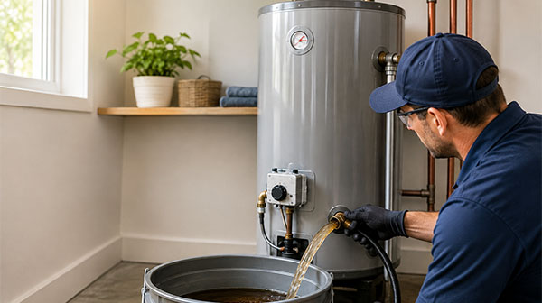 Hot Water Heater Inspection and Flush 